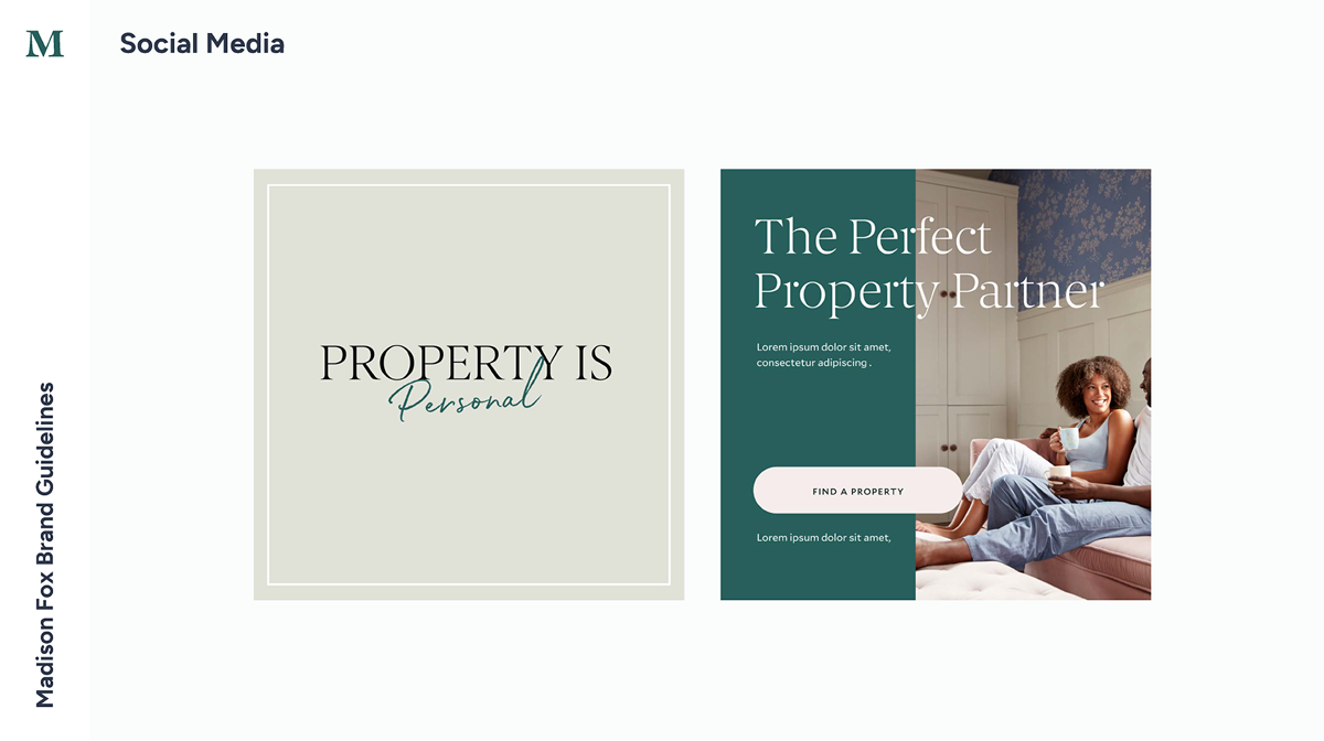 Madison Fox brand identity